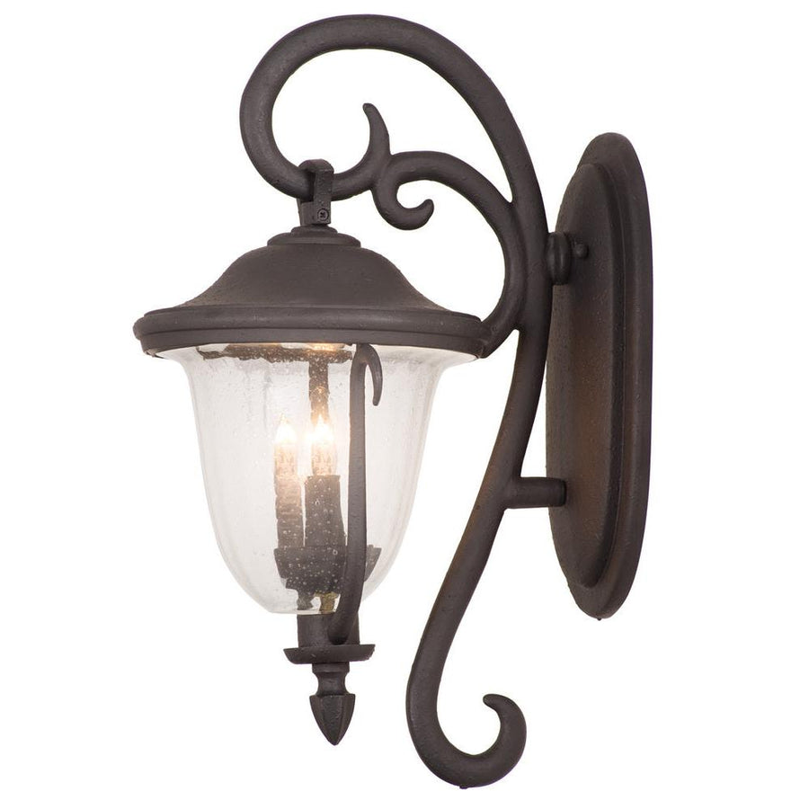 Santa Barbara Outdoor 16 Inch Wall Lantern – Burnished Bronze – 9003BB