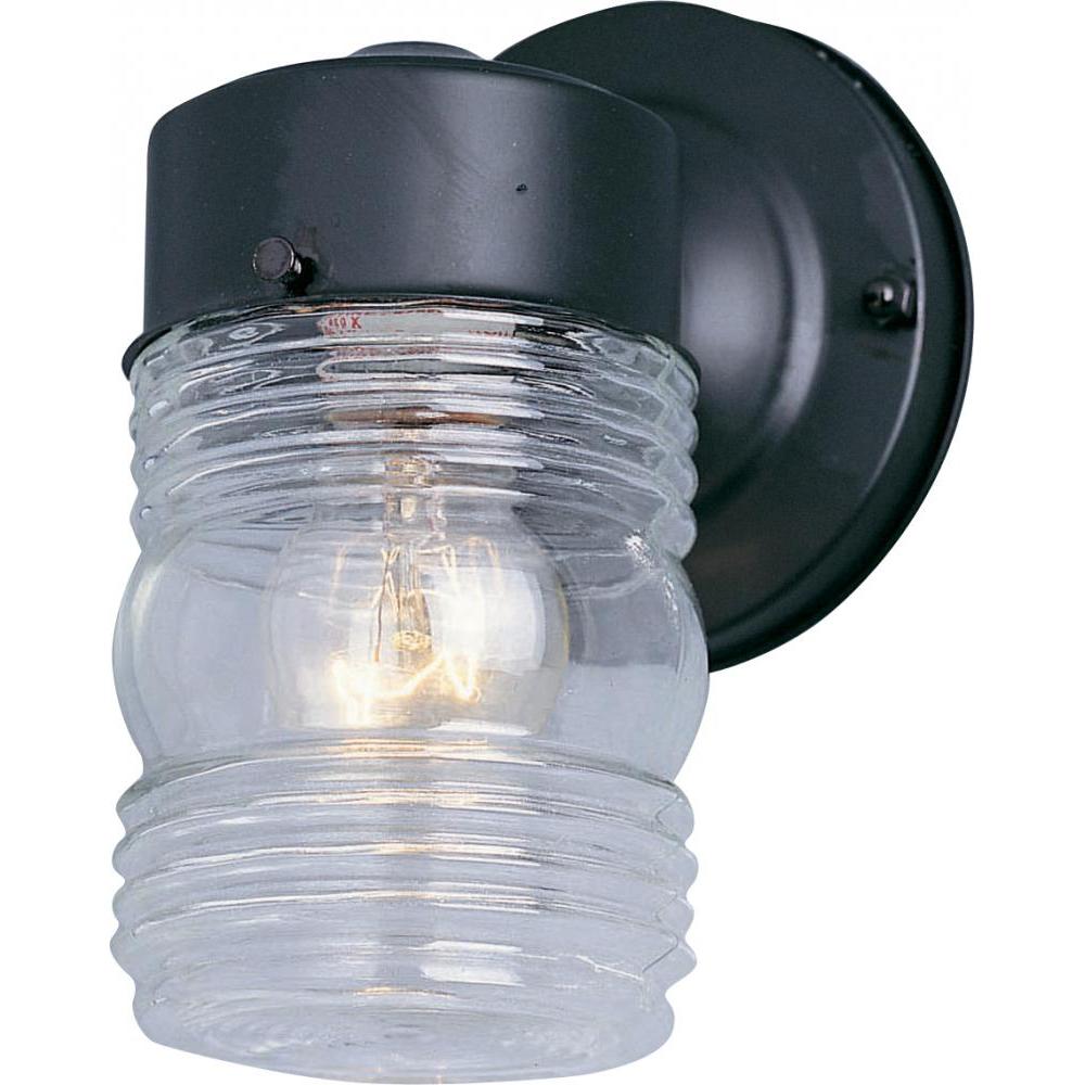 Maxim Lighting 92001CLBK Side Door 4.5 Inch Outdoor Wall Lantern – Black