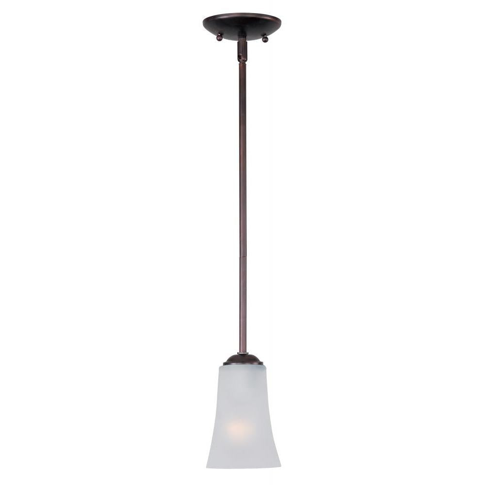 Maxim Lighting 92040FTOI Logan 4.5 Inch Mini Pendant – Oil Rubbed Bronze
