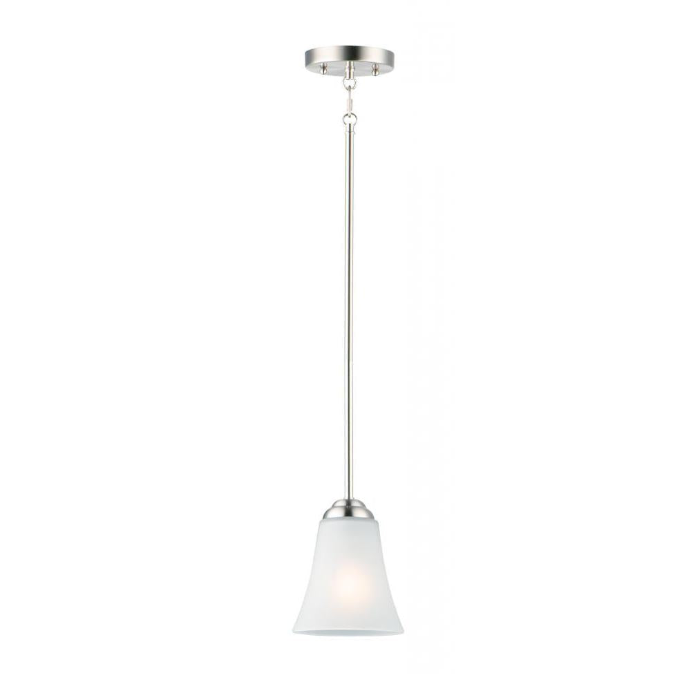 Maxim Lighting 92081FTSN Vital 5.5 Inch Mini Pendant – Satin Nickel
