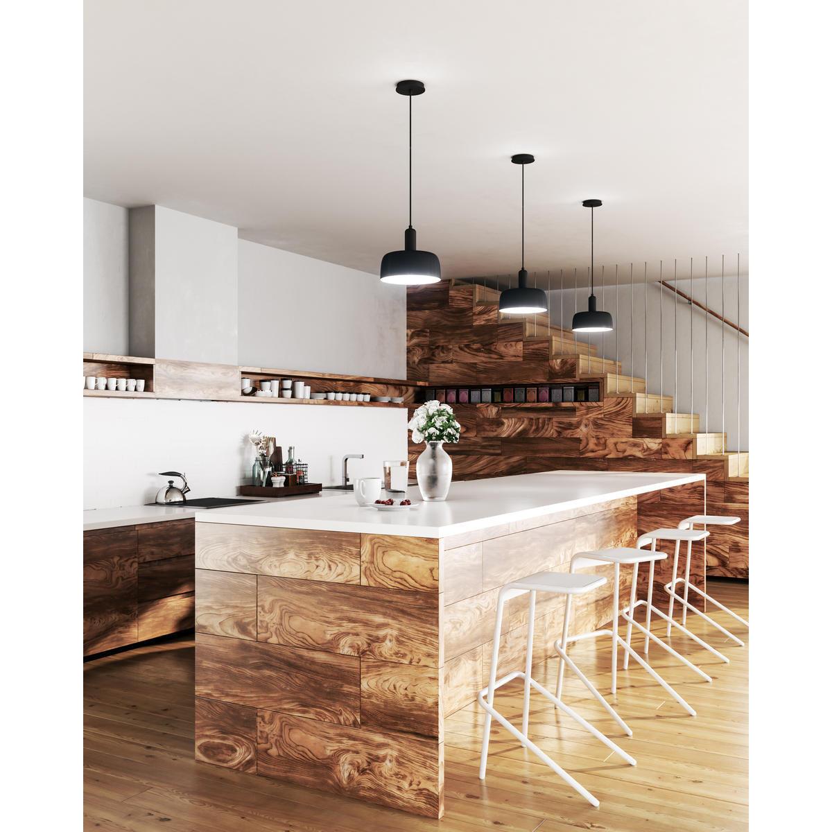 ALORA MOOD Lighting Adriano PD427710MB Pendant, 60W, Matte Black