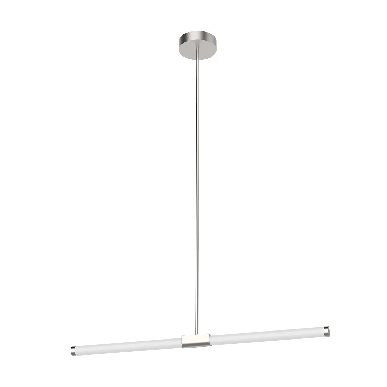 Kuzco Akari LP18537-BN-UNV Linear Pendant, 25W Watt, Brushed Nickel