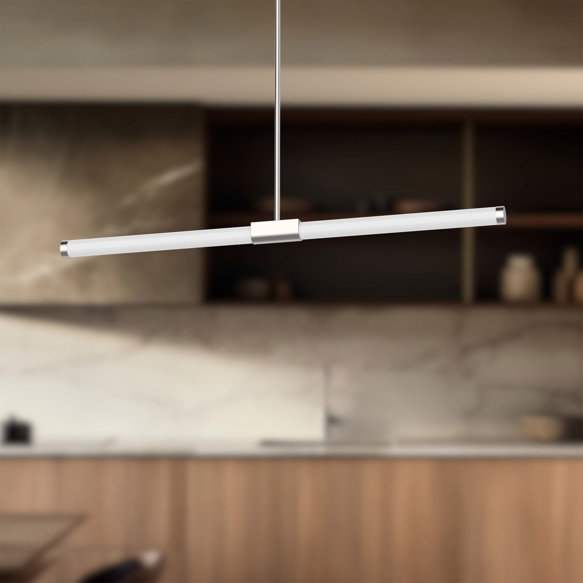 Akari, Linear Pendant, 1.5" – Brushed Nickel – LP18537-BN-UNV