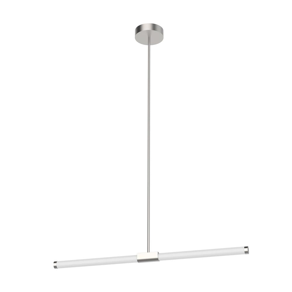 Kuzco Akari LP18537-BN LED Linear Pendant, UL Listed, Brushed Nickel
