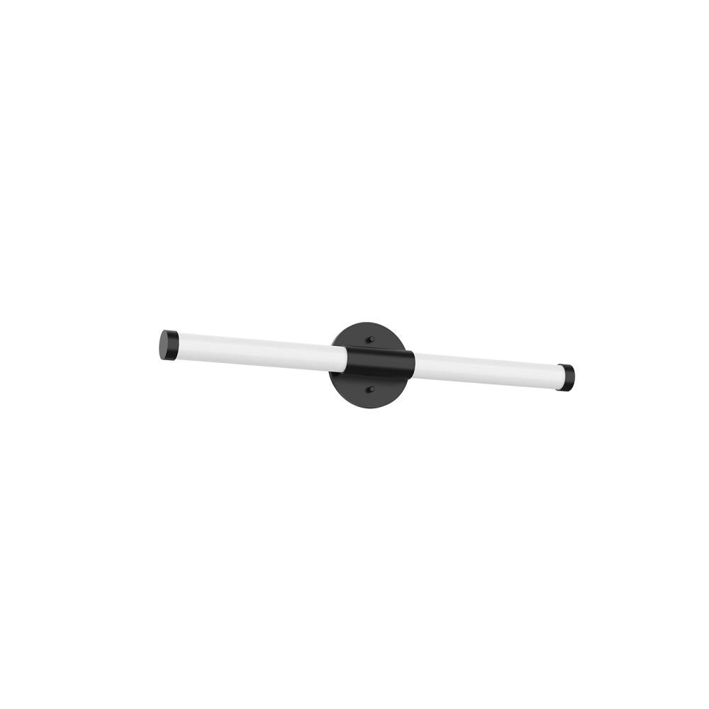 Kuzco Akari VL18524-BK Vanity Light Fixture, UL Damp Rated, Black