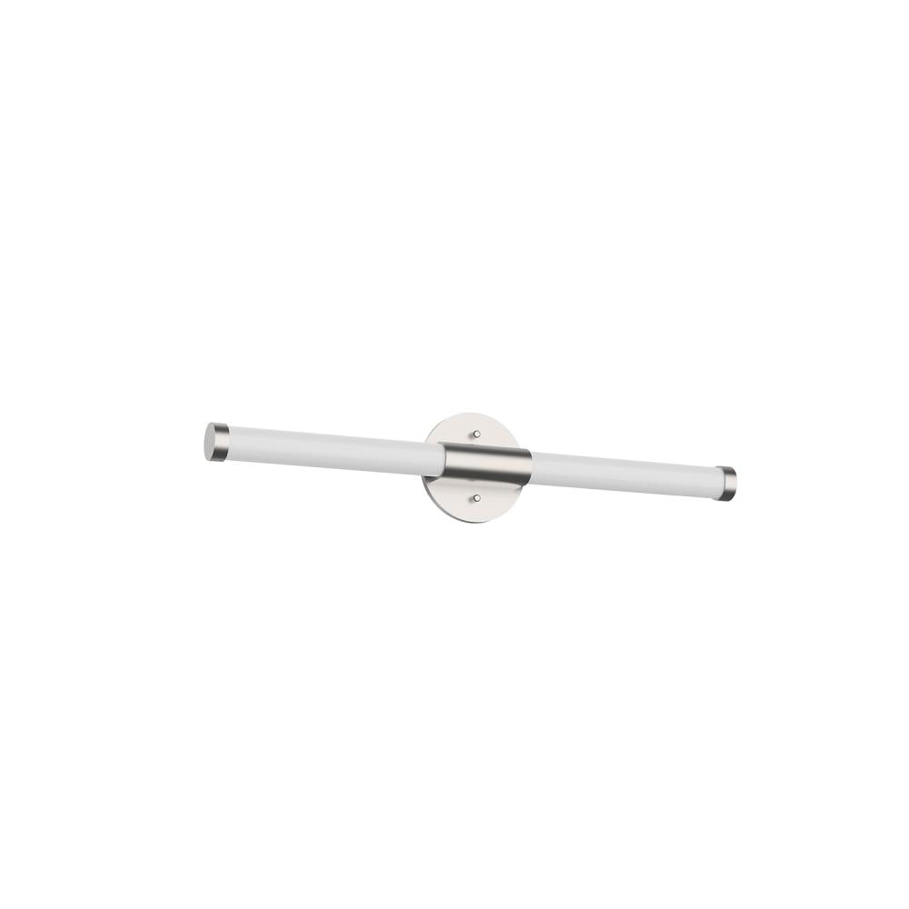 Kuzco Akari VL18524-BN Vanity Light Fixture, UL Damp Rated, Brushed Nickel
