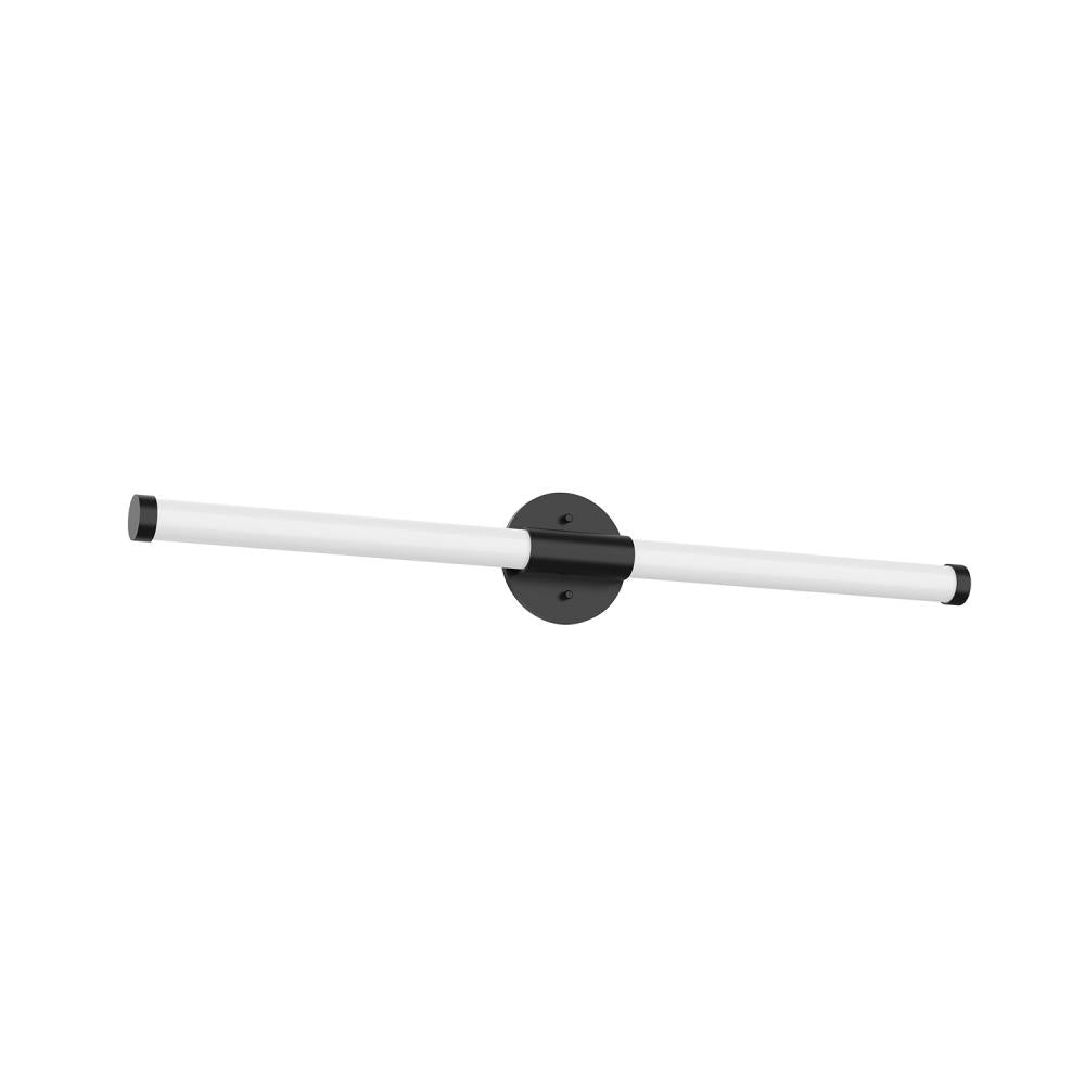 Kuzco Akari VL18532-BK Vanity Light Fixture, UL Damp Rated, Black