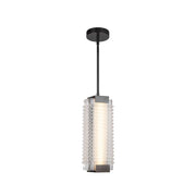 ALORA Lighting PD374316UBCR-UNV Pendant, Urban Bronze/Ribbed Glass
