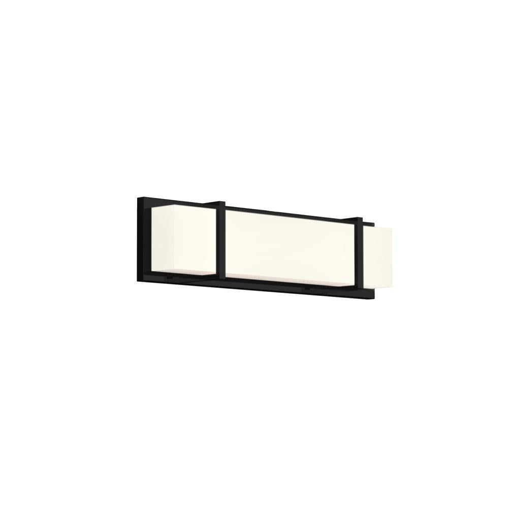 Kuzco Alberni VL61620-BK Vanity Light Fixture, UL Damp Rated, Black