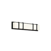Kuzco Alberni VL61626-BK Vanity Light Fixture, UL Damp Rated, Black