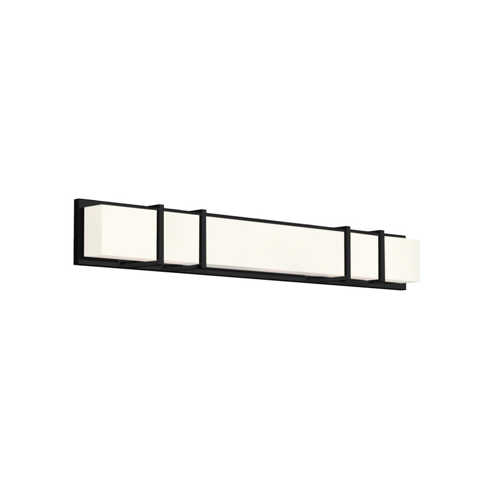 Kuzco Lighting VL61638-BK Vanity Light Fixture, UL Damp Rated, Black