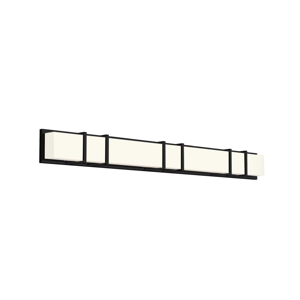 Kuzco Alberni VL61650-BK Vanity Light Fixture, UL Damp Rated, Black