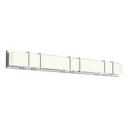 Kuzco ALBERNI 50-in VL61650-CH Vanity Light Fixture, UL Damp Rated, Chrome