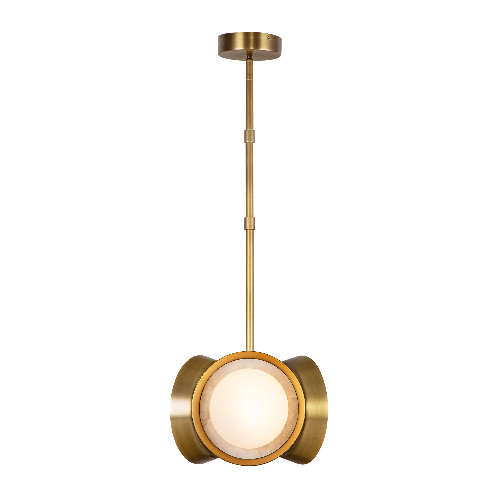 Alonso, Pendant, 12.62" – Vintage Brass – PD320313VB-UNV
