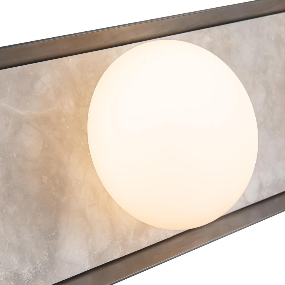 ALORA Lighting WV320323UB Vanity Light Fixture, UL Damp Rated, Urban Bronze