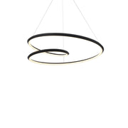 Kuzco Ampersand 32-in Black LED Pendant, Pendant, 67W Watt, Black