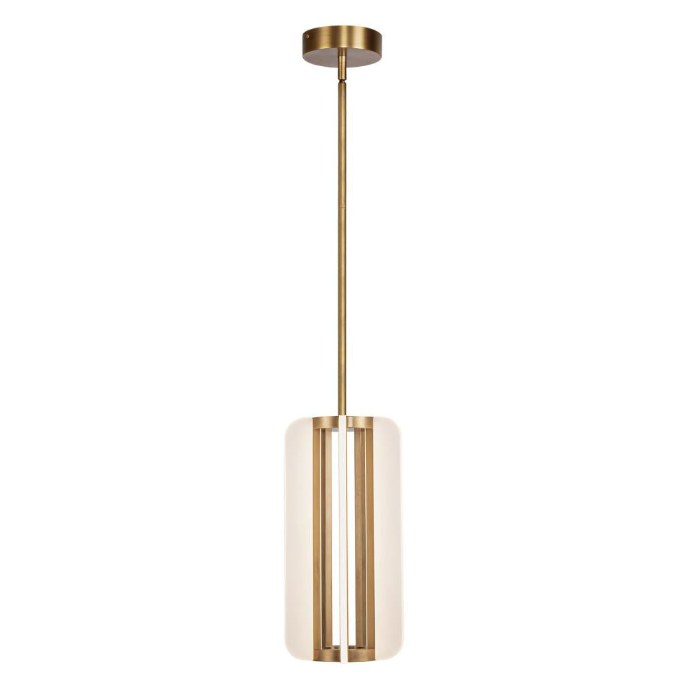 ALORA Lighting PD336507VB Pendant, 29W Watt, Vintage Brass
