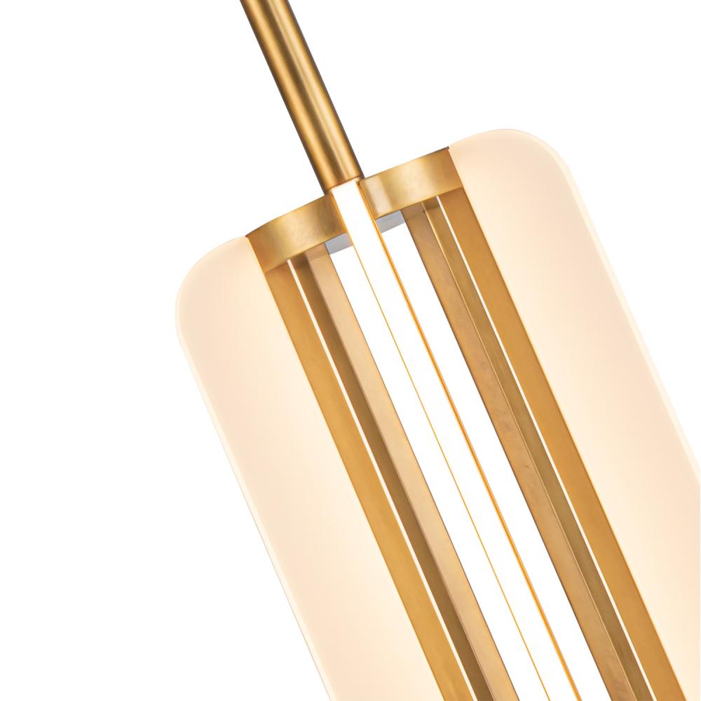 ALORA Lighting PD336507VB Pendant, 29W Watt, Vintage Brass