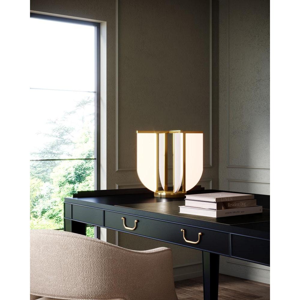 ALORA Lighting TL336815UB Table Lamp, 20W Watt, Urban Bronze