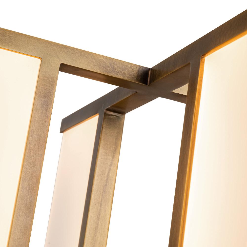 ALORA Lighting TL336815VB Table Lamp, LED, Vintage Brass