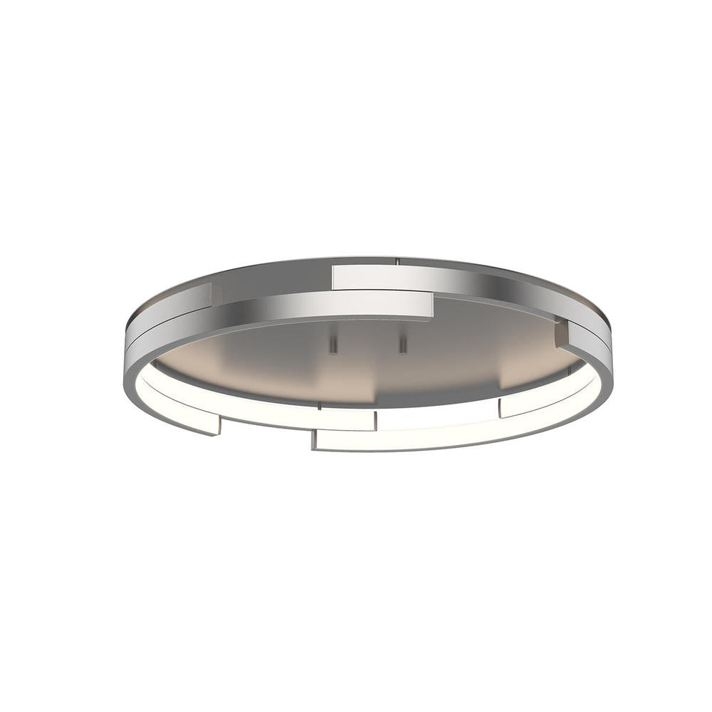 Kuzco Anello Minor FM52719-BN Flush Mount, UL Damp Rated, Brushed Nickel