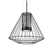 Kuzco Arctic EP68420-BK Exterior Pendant, 20-in, LED, Black
