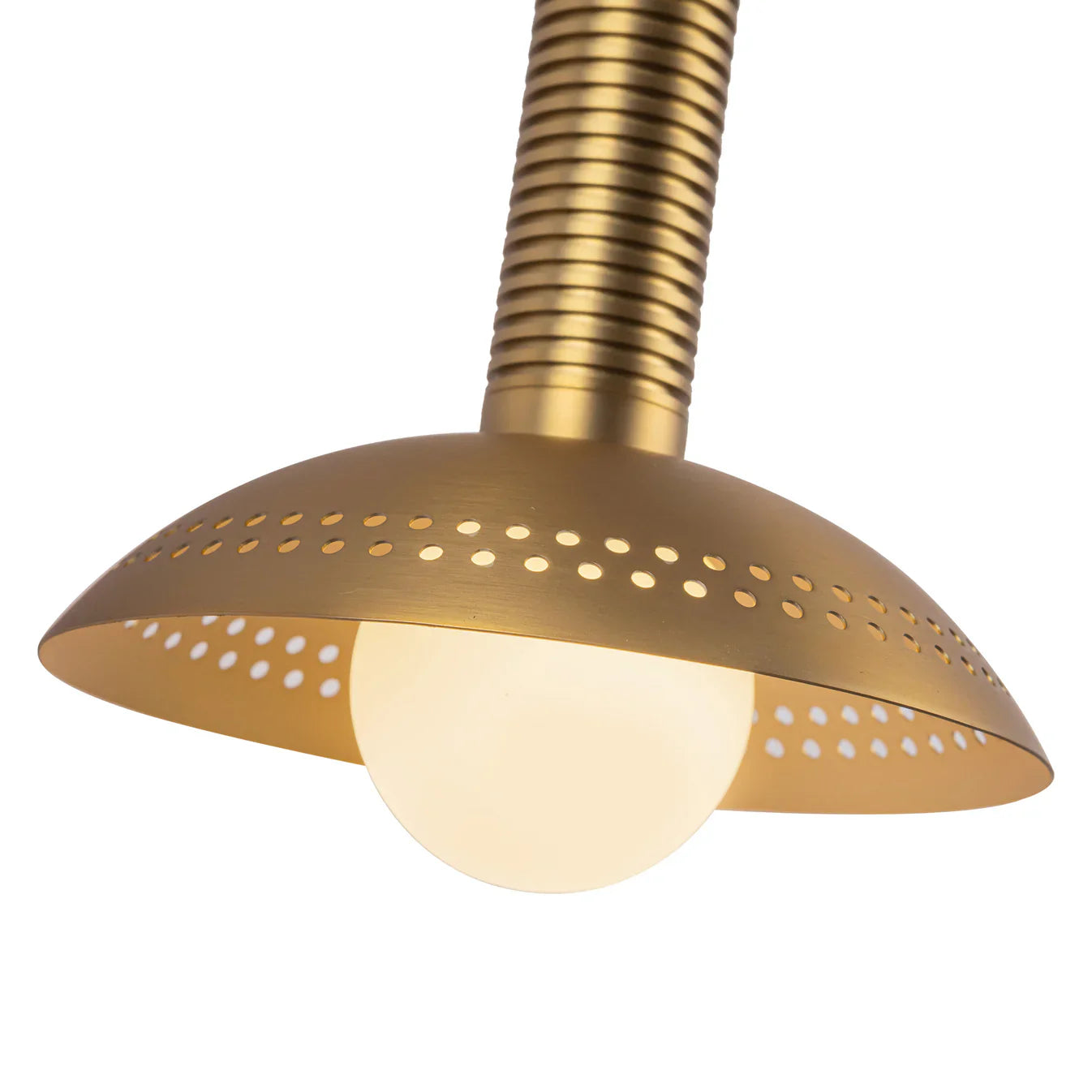 ALORA MOOD Lighting WV616223BGOP-UNV Vanity Light Fixture, UL Damp Rated, Brushed Gold/Opal Glass