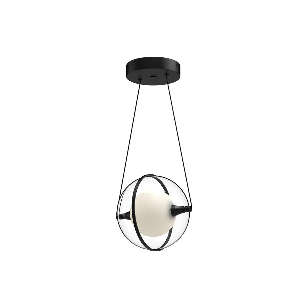 Kuzco PD76708-BK Pendant, 8-in, LED, Adjustable Lengths, Black