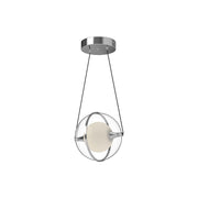 Kuzco Aries PD76708-CH-UNV Pendant Light Fixture, LED, Chrome