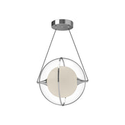 Kuzco Aries PD76712-CH Pendant Light Fixture, UL Damp Rated, Chrome
