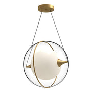 Kuzco Aries PD76716-BG Pendant Light Fixture, LED, Brushed Gold