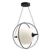 Kuzco Lighting PD76716-BK Pendant, 21W Watt, Adjustable Lengths, Black
