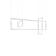 Kuzco Arkell MP28356-BN Multi Pendant, UL Damp Rated, Brushed Nickel