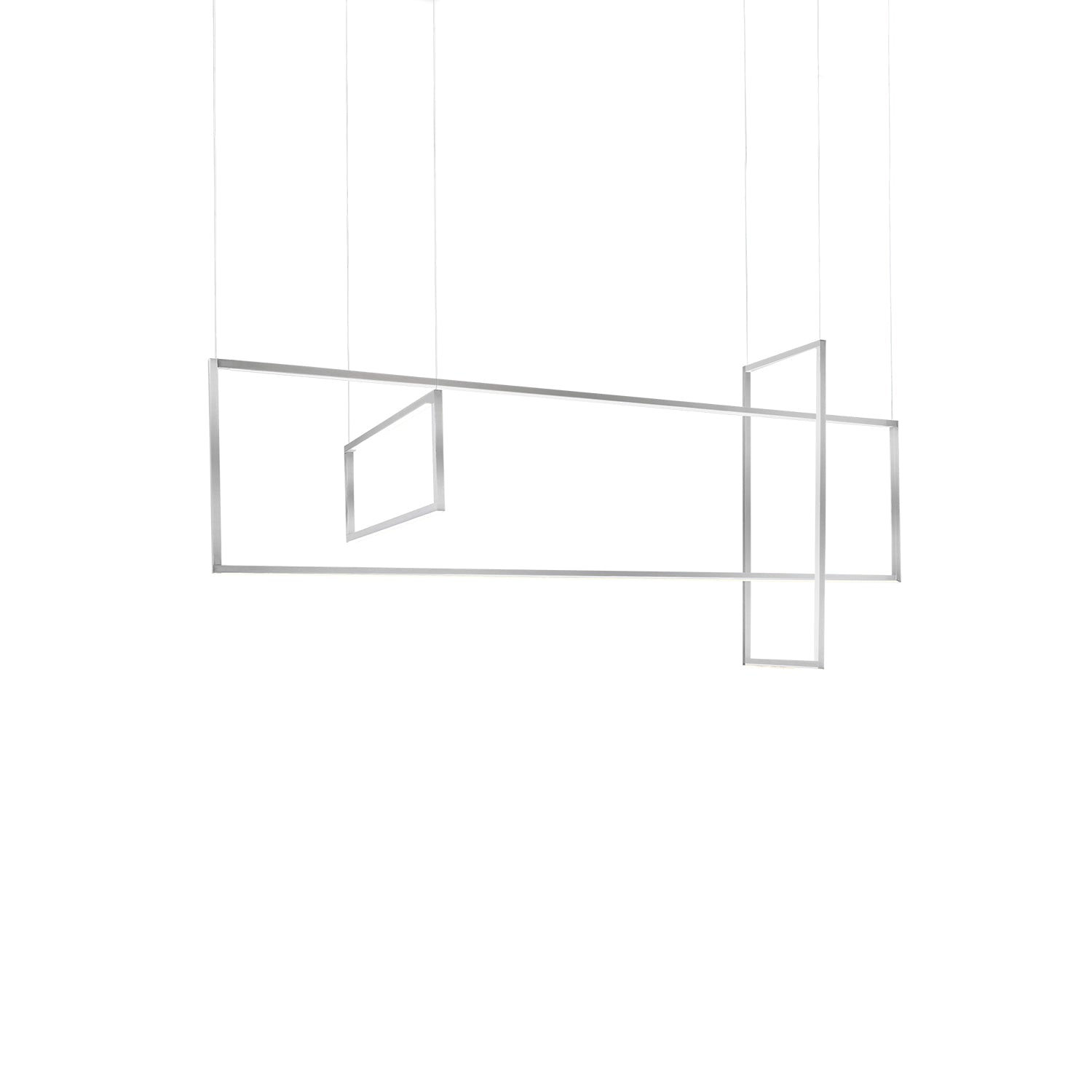 Arkell, Multi Pendant, 19" – Brushed Nickel – MP28356-BN-UNV-010