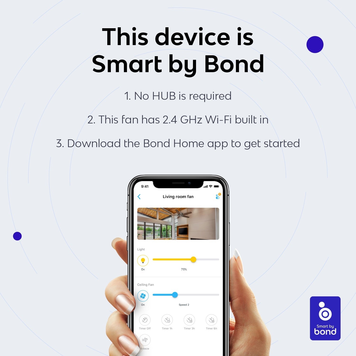 Baylor 60-in Matte Black/Dark Walnut LED Ceiling Fan