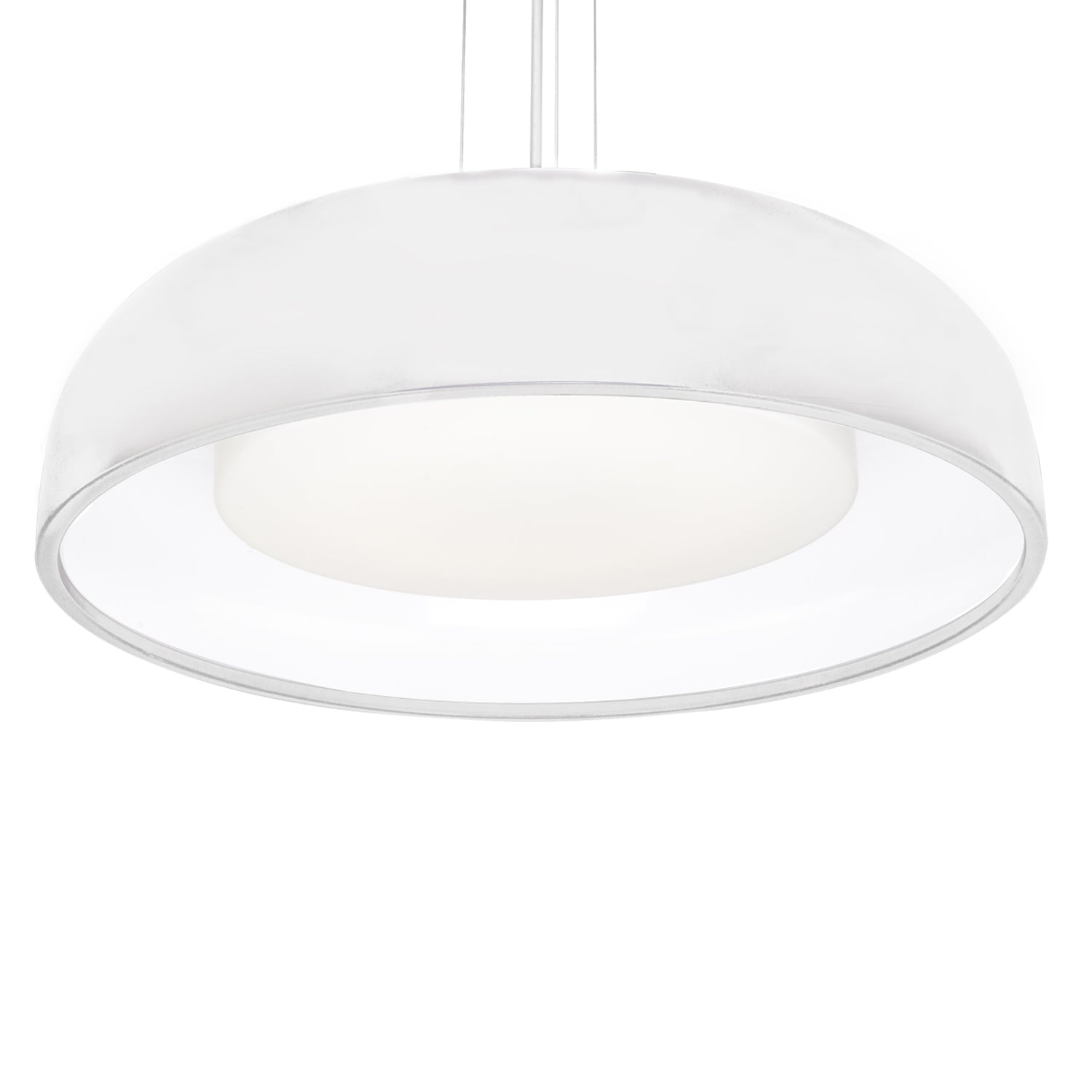 Beacon 24-in White LED Pendant