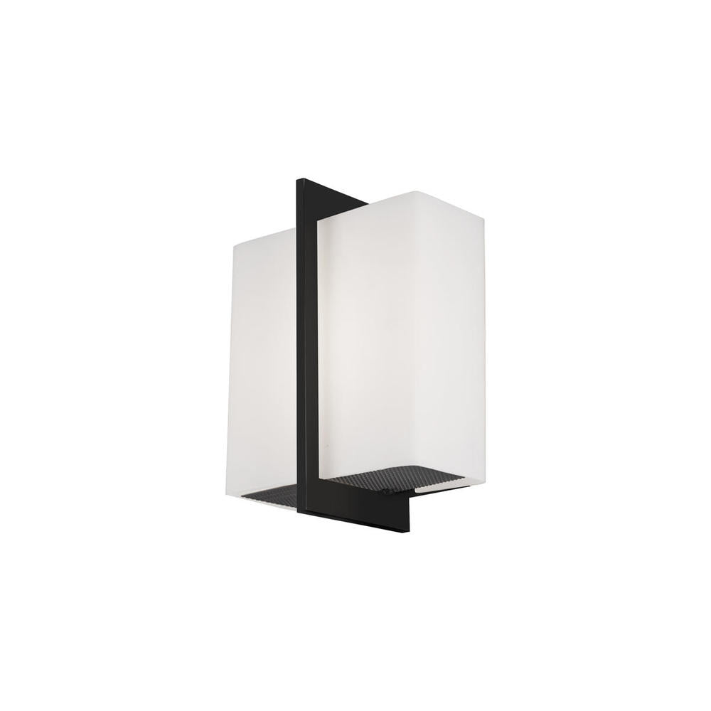 Kuzco WS39210-BK Bengal 7-in Wall Sconce, UL Damp Rated, Black
