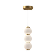ALORA MOOD Lighting PD530313AGOP Pendant, 20W Watt, Aged Gold/Opal Matte Glass