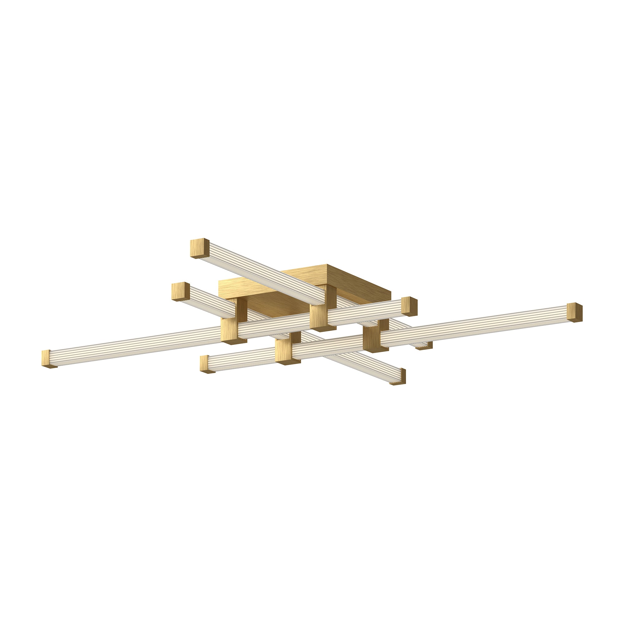 Blade, Flush Mount, 34.12" – Brushed Gold – FM23534-BG-UNV