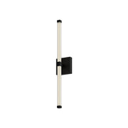 Kuzco Blade VL23524-BK-UNV Vanity Light Fixture, UL Damp Rated, Black