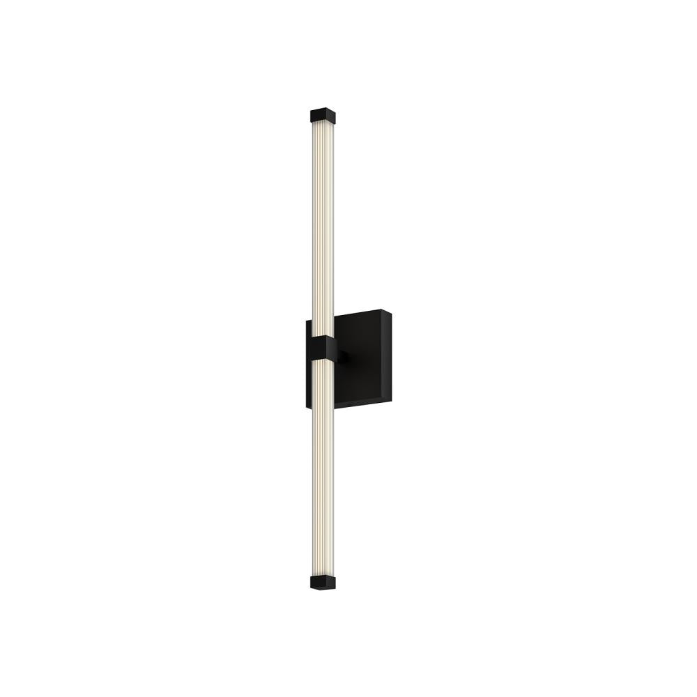 Kuzco Blade VL23524-BK Vanity Light Fixture, 24-in, LED, Black