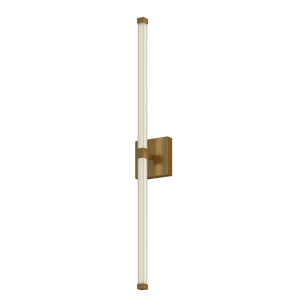 Kuzco Blade VL23532-BG Vanity Light Fixture, UL Damp Rated, Brushed Gold