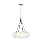 Kuzco Lighting CH3117-BG Chandelier, 16-in, Brushed Gold