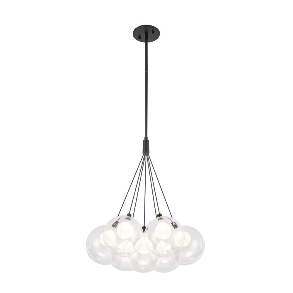 Kuzco Lighting CH3117-BK Chandelier, 20W Watt, Black