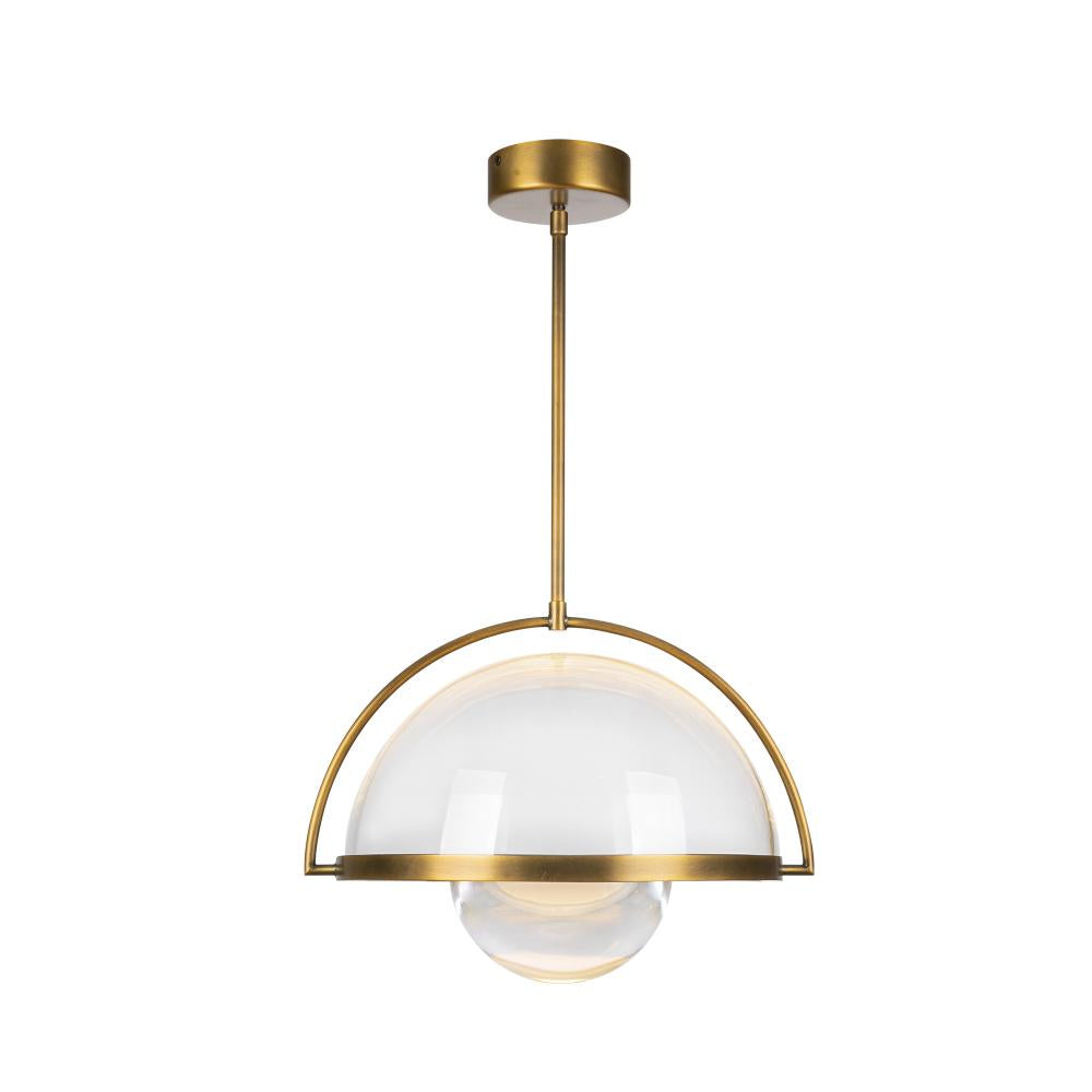 Kuzco Bowery PD20716-VB-UNV Pendant, 29W Watt, Vintage Brass