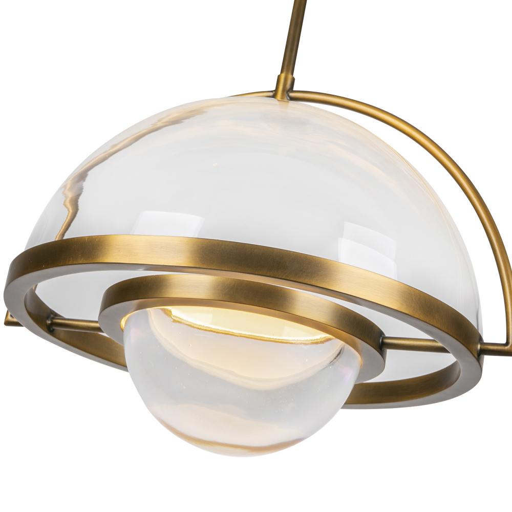 Kuzco Bowery PD20716-VB-UNV Pendant, 29W Watt, Vintage Brass