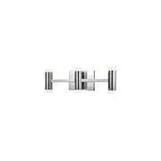 Kuzco Brazen VL16720-CH Vanity Light Fixture, UL Damp Rated, Chrome
