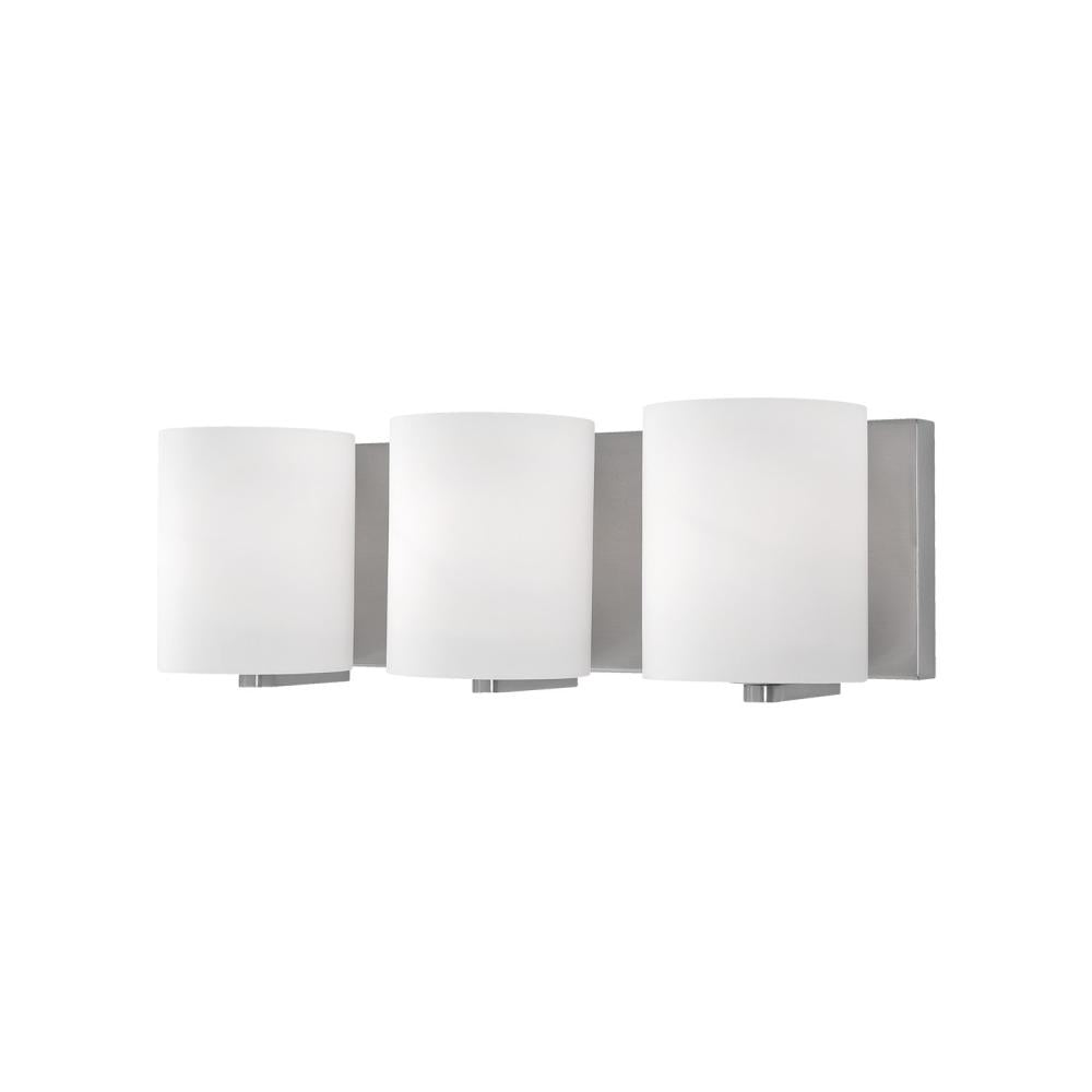 Kuzco Lighting 70233BN Vanity Light Fixture, UL Damp Rated, Brushed Nickel