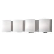 Kuzco Lighting 70234BN Vanity Light Fixture, UL Damp Rated, Brushed Nickel