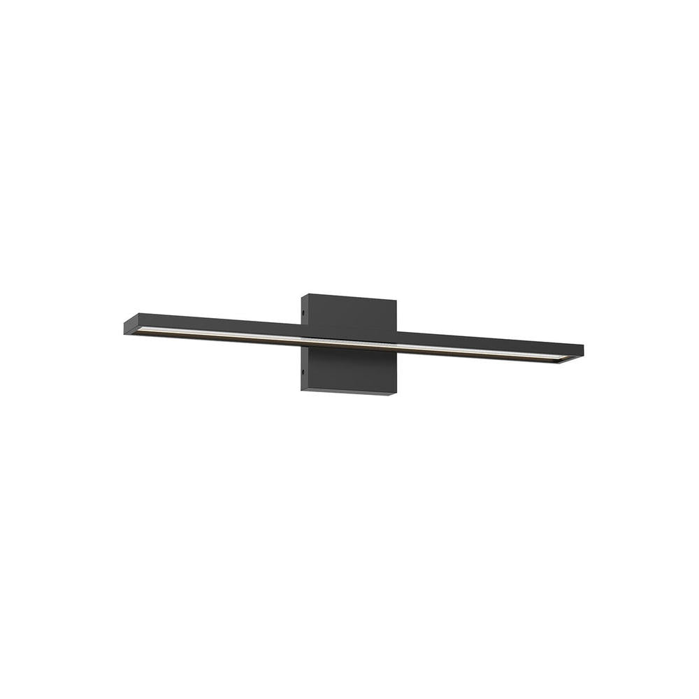 Kuzco Lighting VL63624-BK Vanity Light Fixture, UL Damp Rated, Black